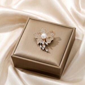Elegant Rhinestone Fashion Brooch