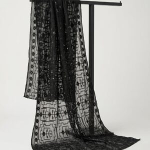 Sequin Work Chiffon Dupatta